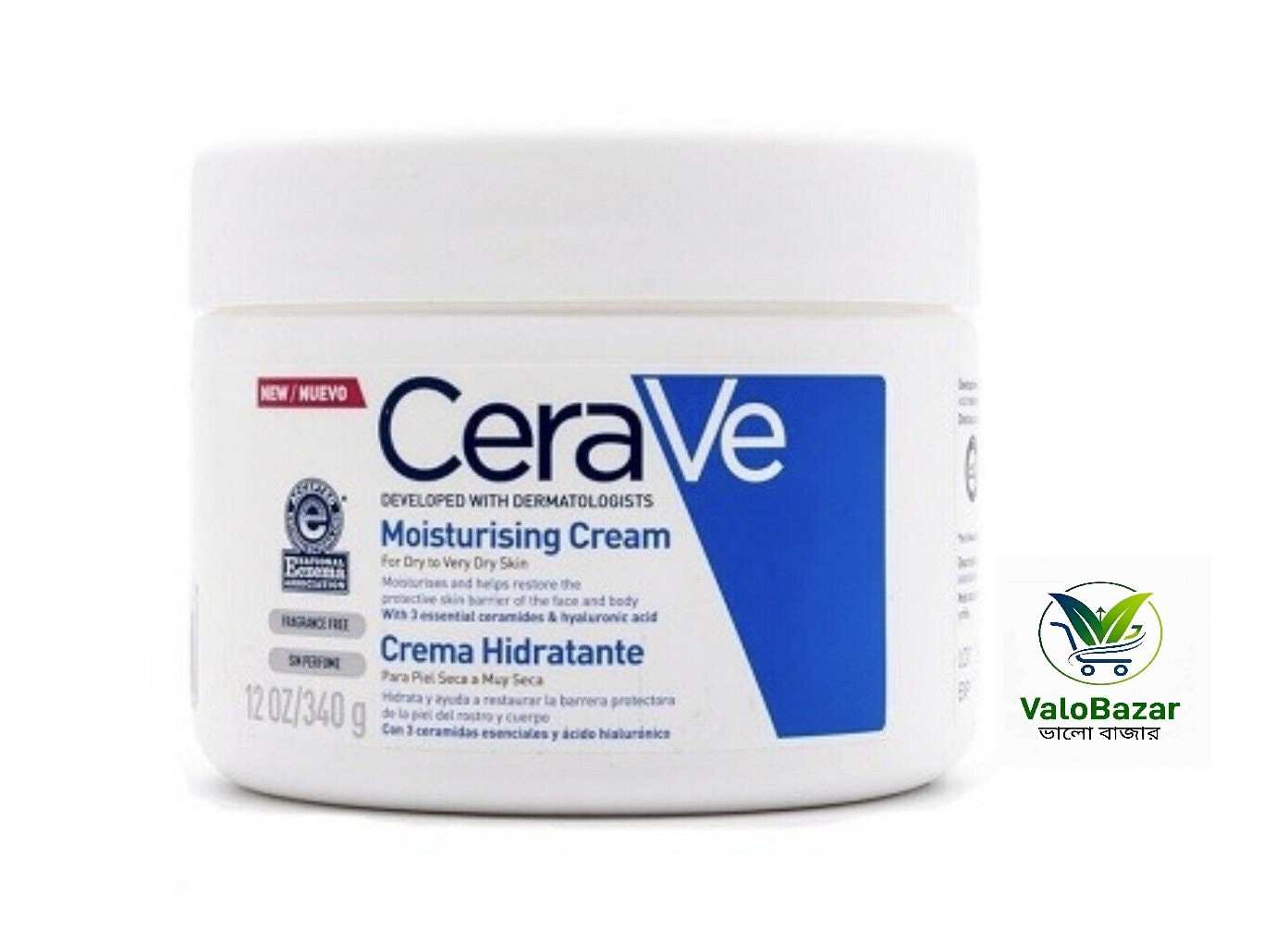 CeraVe Moisturing Cream 340g Spain