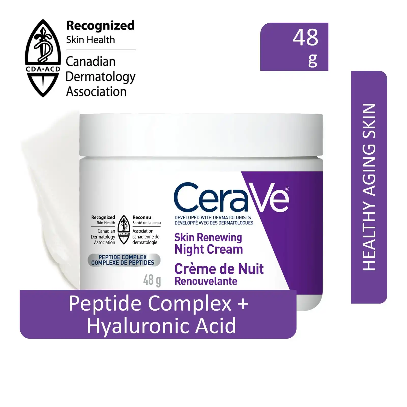 CeraVe Skin Renewing Night Cream 48gm - Canada