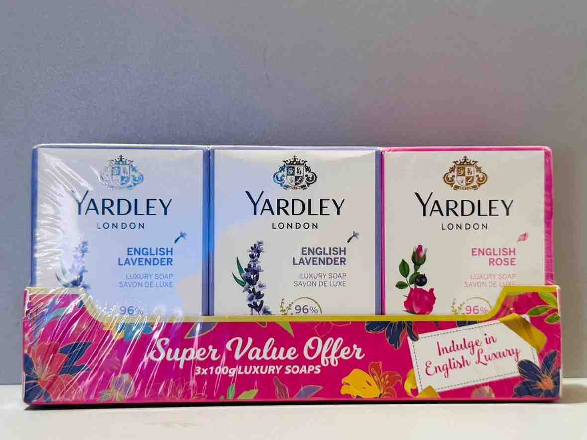 Yardley London 3pcs Soap -300g