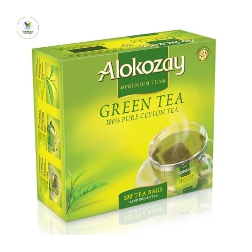 Alokozay Green Tea. 100 tea bags. UAE