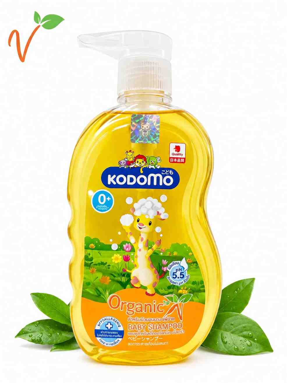 Kodomo Baby Shampoo Organic 400ml Thailand