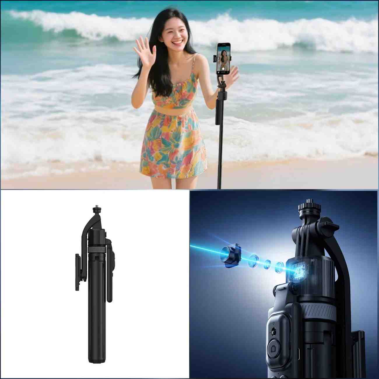 Ulanzi TT23 Auto-Tracking Selfie Stick Tripod