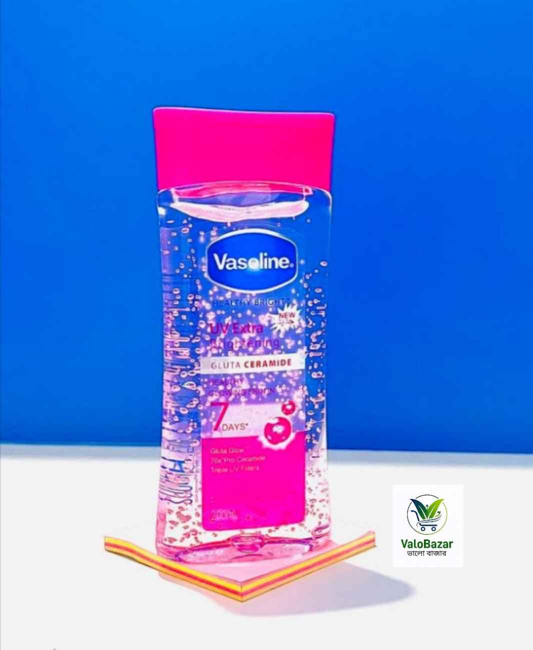Vaseline Healthy Bright UV Extra Body Lotion.  200ml UAE