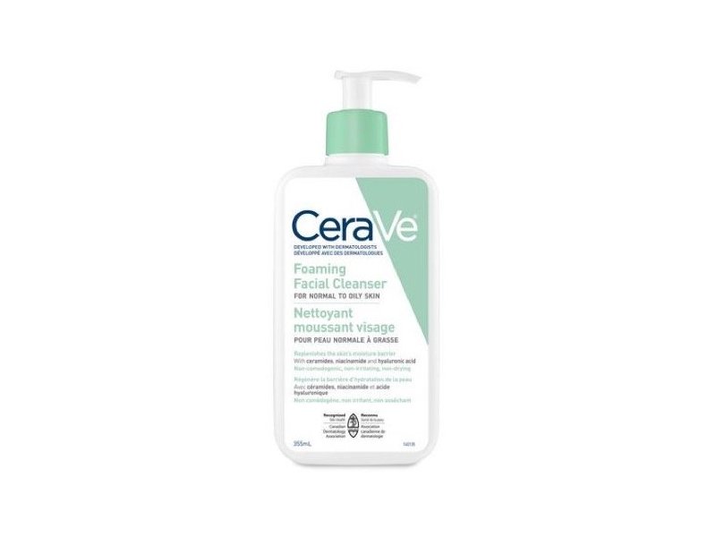 CeraVe Foaming Facial Cleanser Normal to Oily Skin – 355ml USA