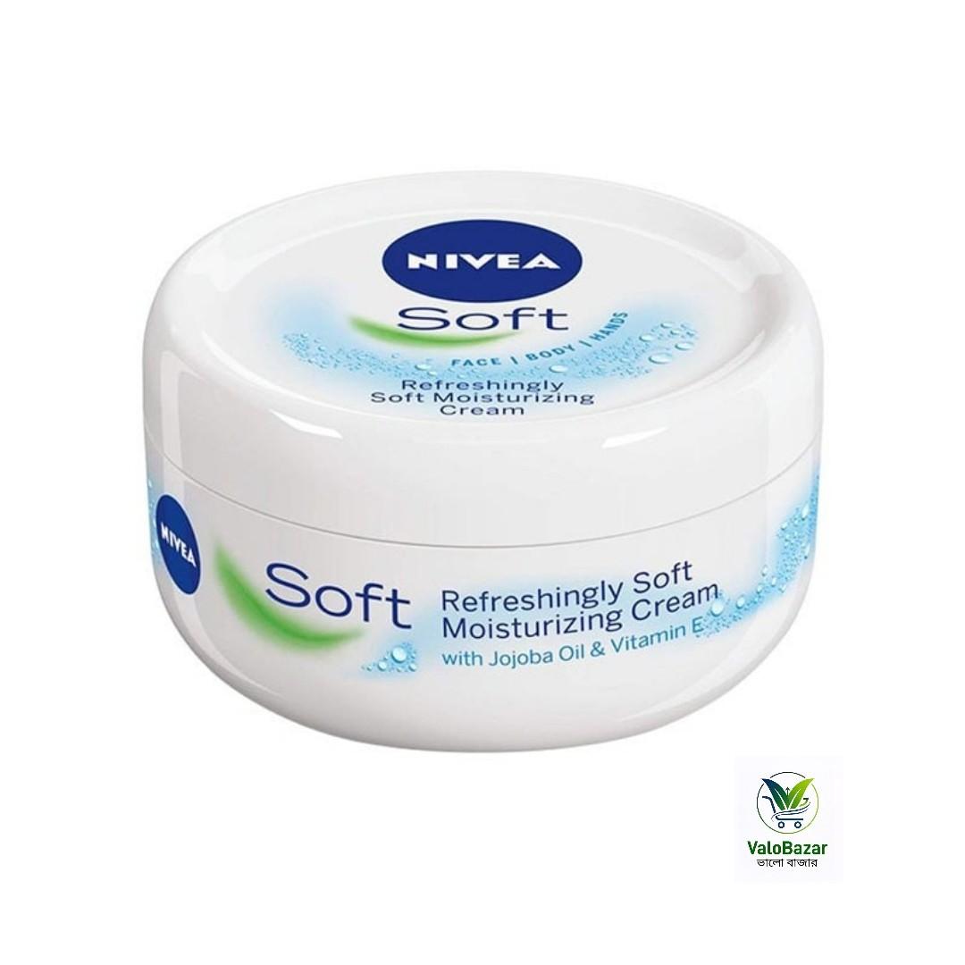 Nivea soft moisturizer cream 100ml UAE