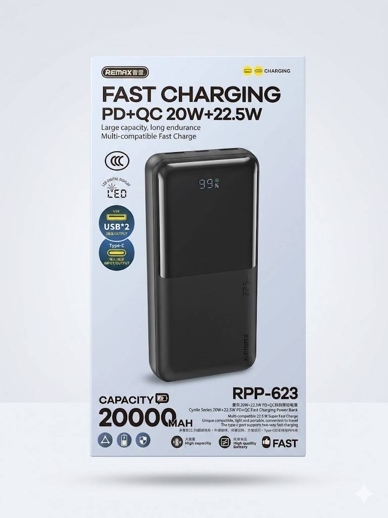 Remax 20000mAh Power Bank