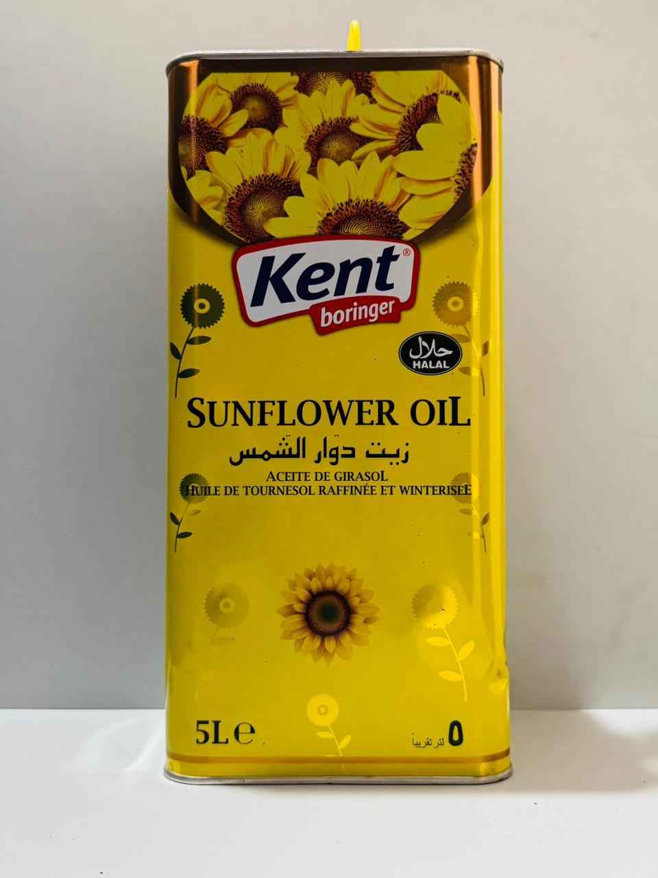 Kent Sun Flower Oil 5LT -Turkey