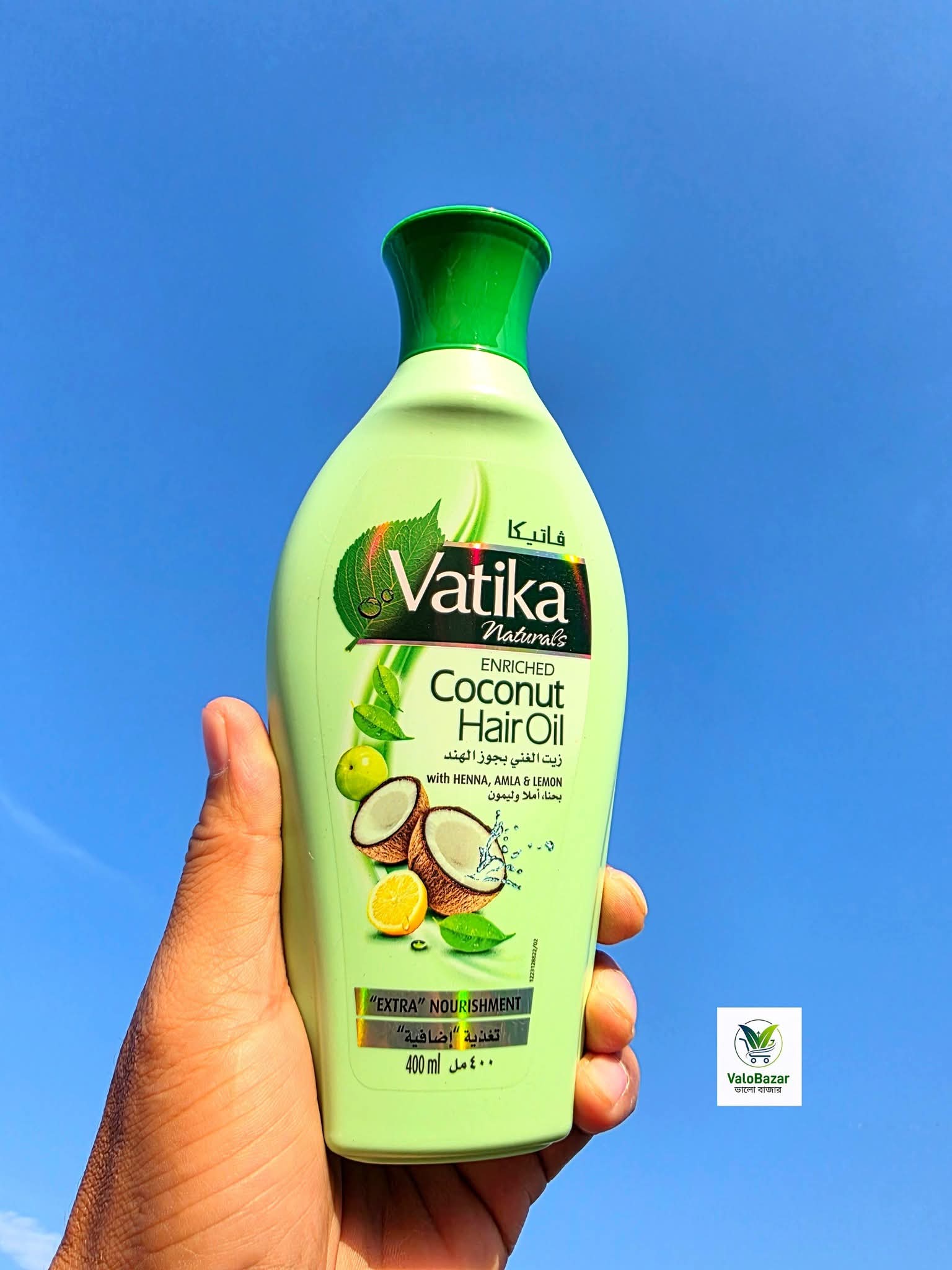 Vatika Naturals Enriched Coconut Hair oil 400 Ml