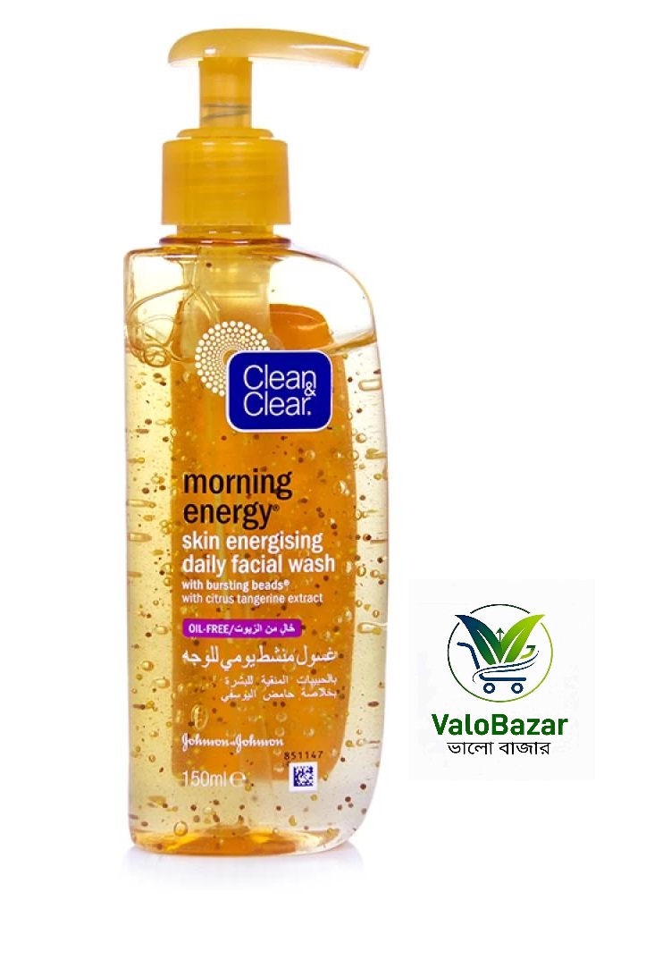 Clean & Clear Skin Energising Facial Wash 150ml Dubai