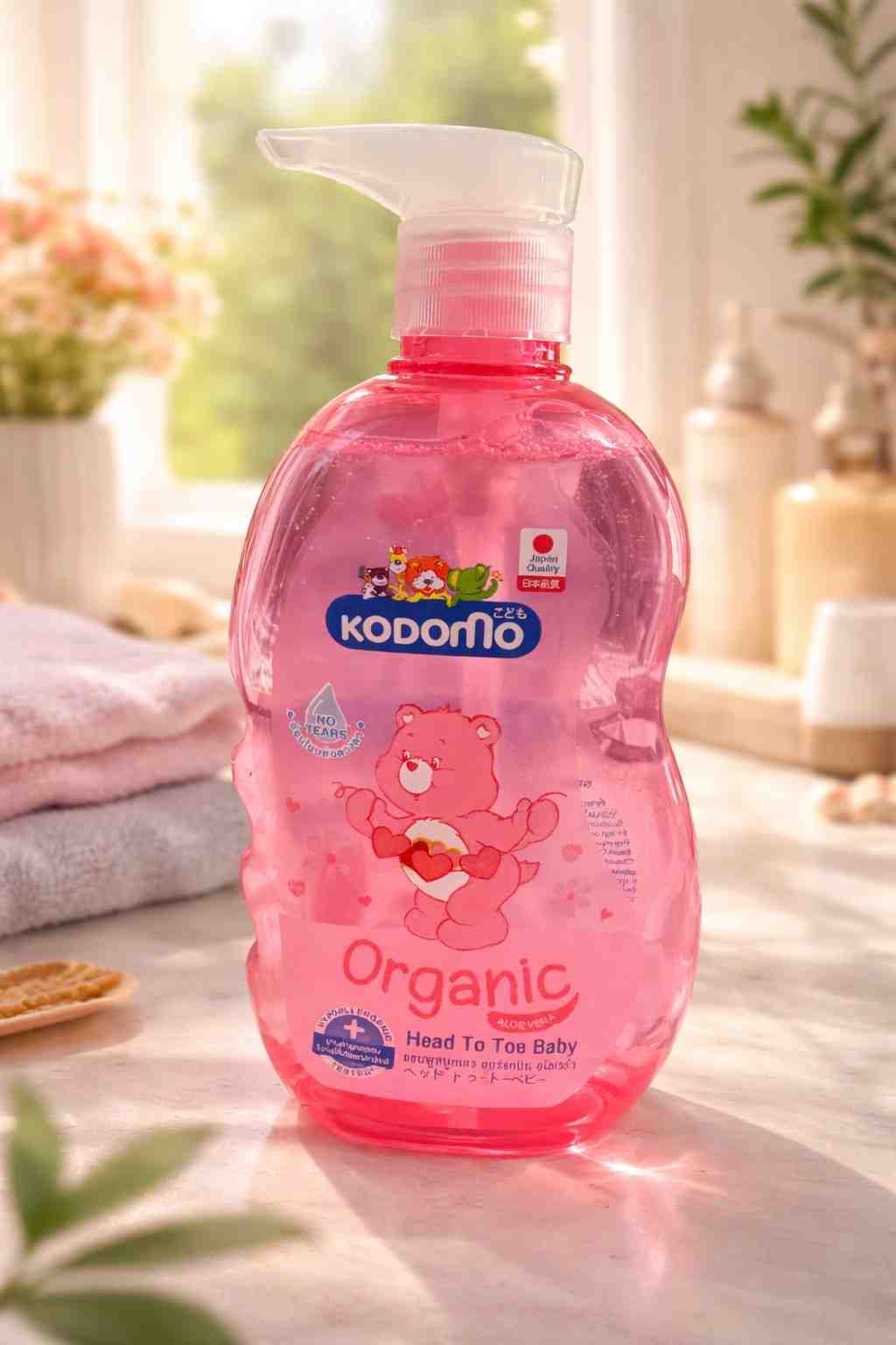 Kodomo (0+) Organic Head To Toe Baby - 400 ml Thailand