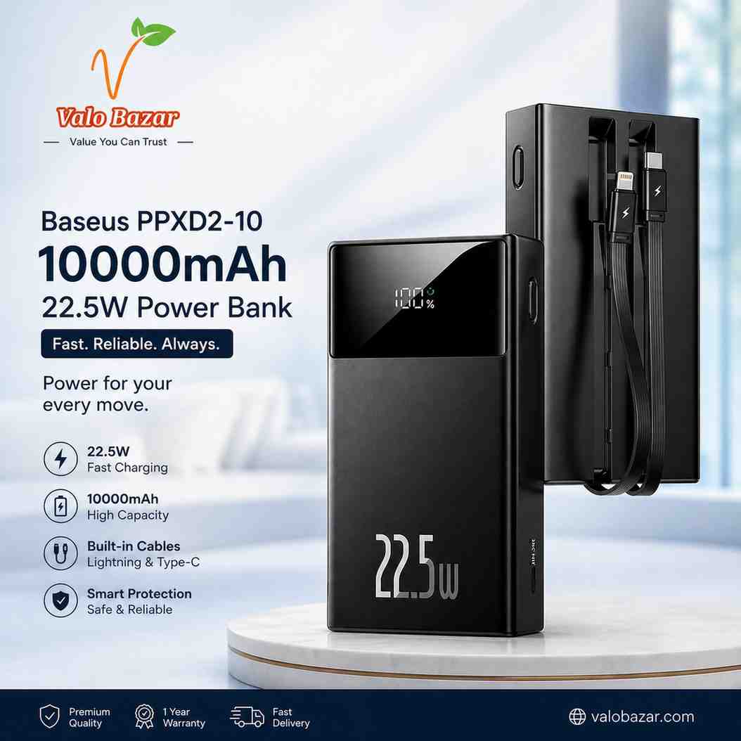 Baseus PPXD2 10000 mAh Power Bank