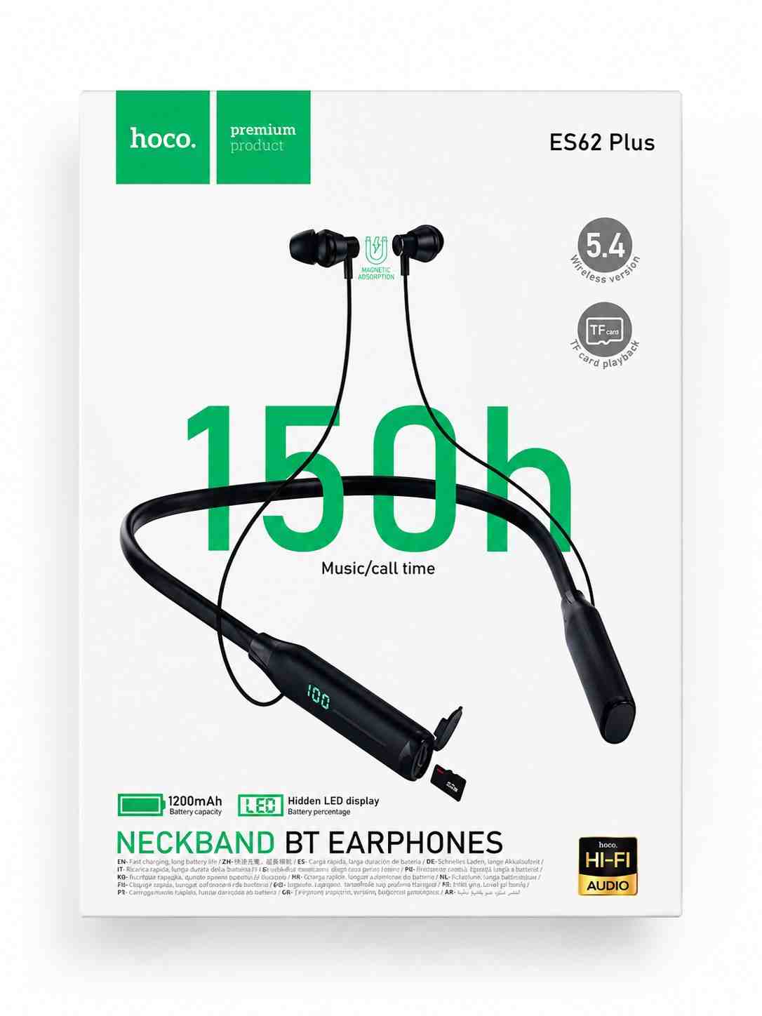 Hoco ES62 Plus 150h Neckband