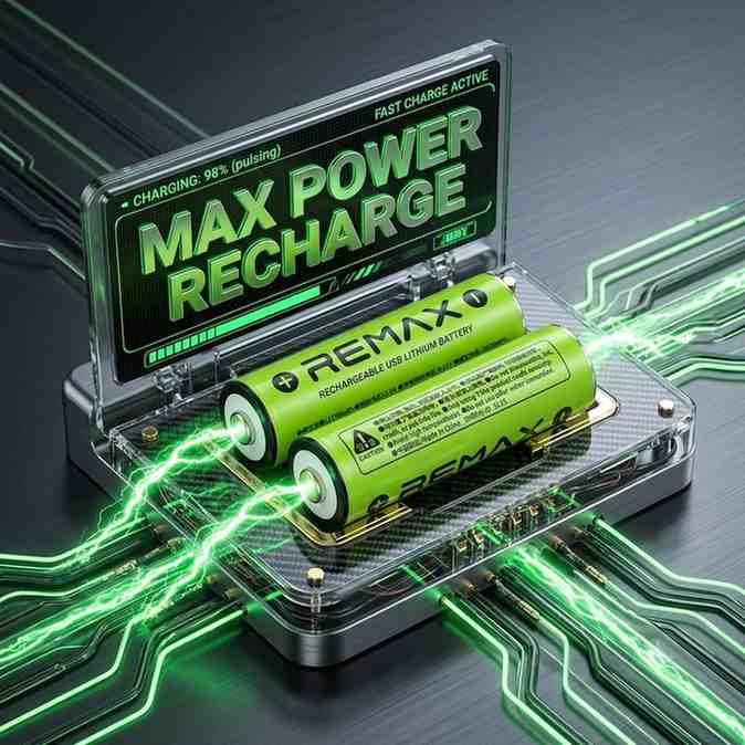 Rechargeable USB Lithium Battery