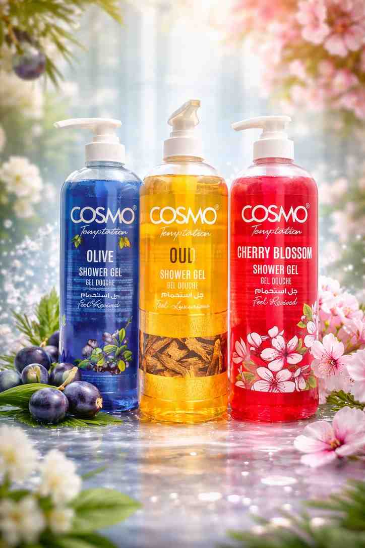 COSMO Temptation Shower Gel 1000ml - U.A.E