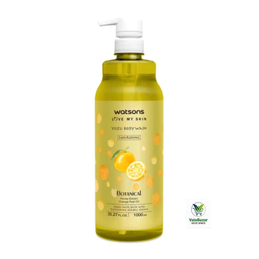 watson Love My Skin Yuzu Body Wash: 1000ml